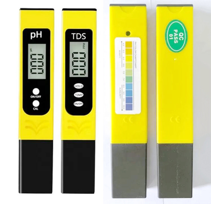 155mm φορητός TDS PH Combo Tester για τη βιομηχανία επεξεργασίας νερού πρότυπα και αποτελεσματικότητα